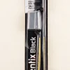Dentonic Dentix Black Toothbrush – Extra Soft Bristles with 2X Cleaning System & Protective Cap