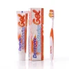 Dentonic Ultrawhitening Refreshing Cinnamon Gel Toothpaste + Toothbrush 140g